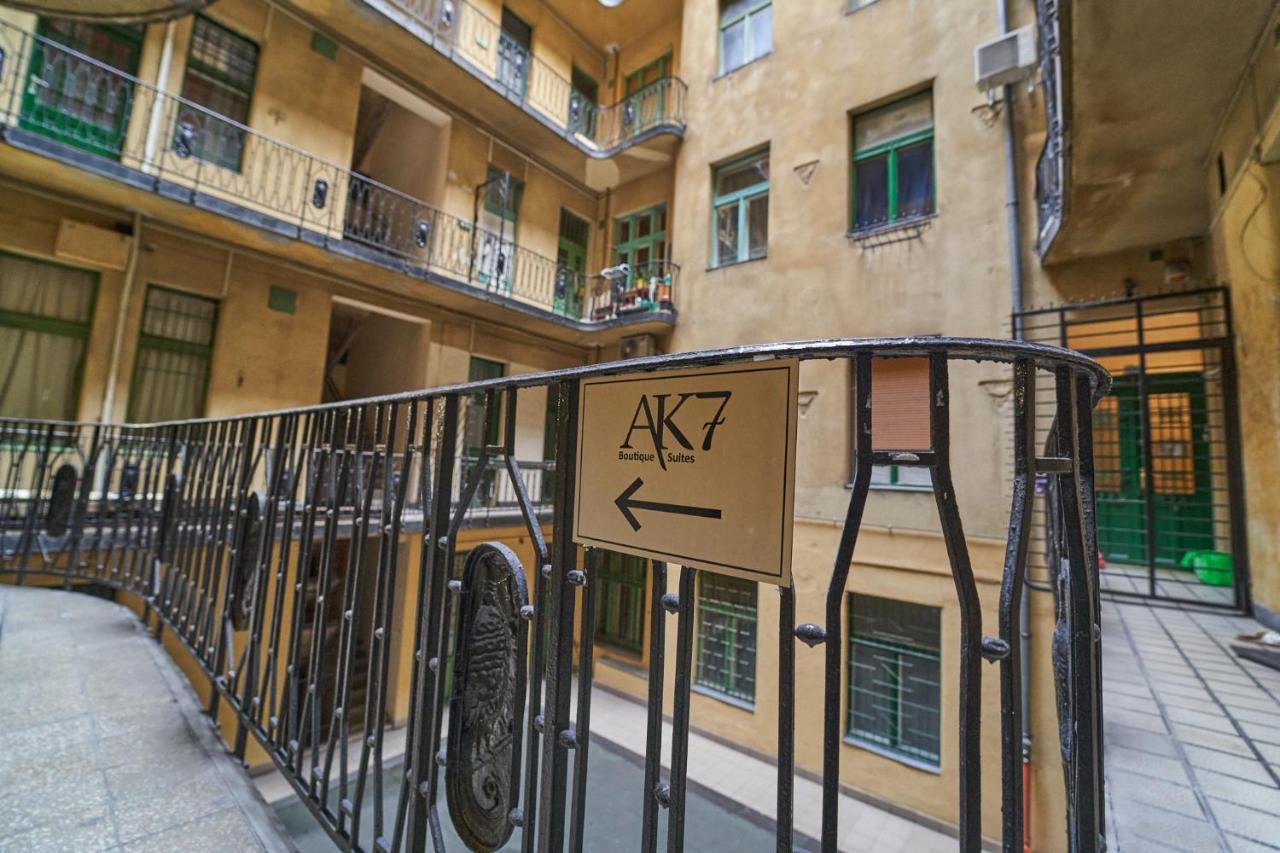 Ak7 Boutique Suites ブダペスト エクステリア 写真